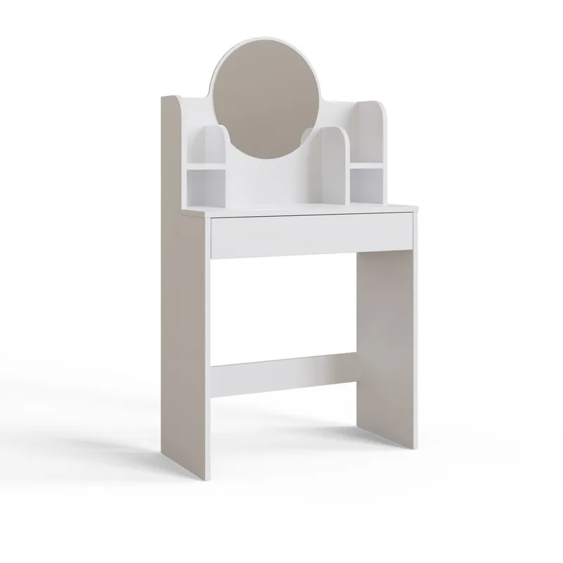 Vorina Sminkbord 85 cm, Vit
