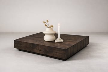 York Kvadratiskt Soffbord 80 cm i Trä - Mörkbrun - Möbler - Bord & matgrupper - Soffbord