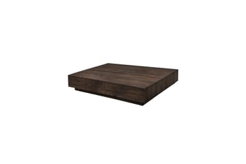 York Kvadratiskt Soffbord 80 cm i Trä - Mörkbrun - Möbler - Bord & matgrupper - Soffbord