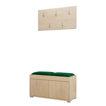 Agawal Hallmöbelset - Brun - Möbler - Hallmöbler - Möbelset för hall & entre