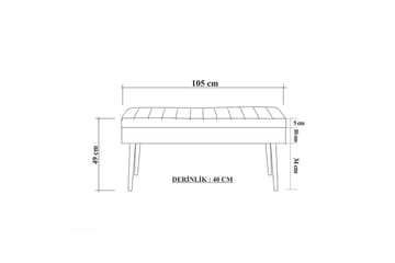 Gelsgan Hallmöbelset - Vit/Mörkblå - Möbler - Hallmöbler - Möbelset för hall & entre