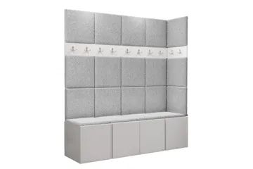 Hollan Hallmöbelset - Beige - Möbler - Hallmöbler - Möbelset för hall & entre
