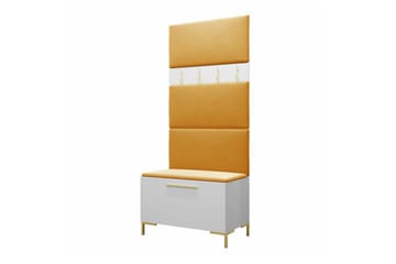 Dunvegan Hallmöbelset 84x46 cm White - Möbler - Hallmöbler - Möbelset för hall & entre