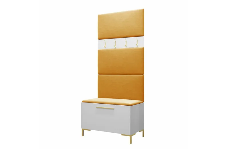 Dunvegan Hallmöbelset 84x46 cm White - Möbler - Hallmöbler - Möbelset för hall & entre