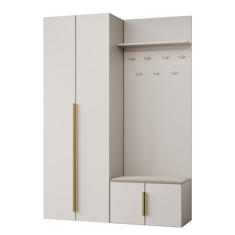 Myren Hallmöbel 140 cm, beige