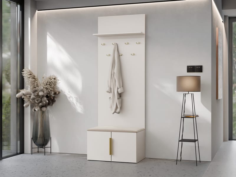 Myren Hallmöbel 70 cm - beige - Möbler - Hallmöbler - Möbelset för hall & entre
