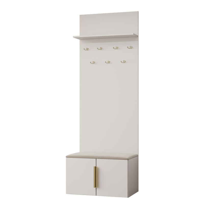 Myren Hallmöbel 70 cm - beige - Möbler - Hallmöbler - Möbelset för hall & entre