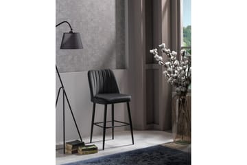 Huddy Bargrupp 49 cm - Antracit/Svart - Möbler - Stolar & fåtöljer - Barstol & barpall