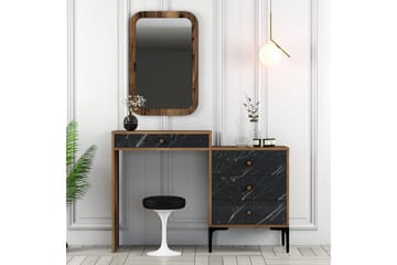 Ameias Möbelset För Sovrum Brun/Svart - Hanah Home - Möbler - Möbelset - Möbelset för sovrum