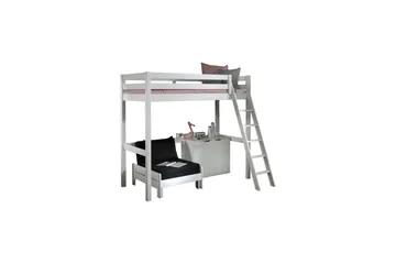 Bäddsoffa och byrå Pino Mezzanine 2-dörrar 90 x 200 cm - 90 x 200 cm - Möbler - Barnmöbler - Barnmöbelset
