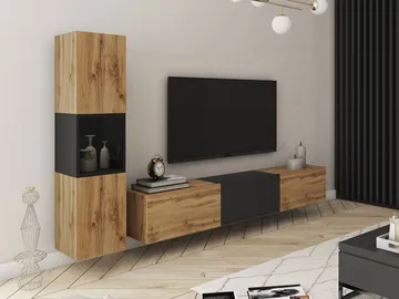 Bergfelde Tv-Enhet 2-delar - Möbler - Möbelset - Möbelset för vardagsrum