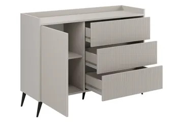 Chiku Möbelset För Vardagsrum - Beige - Möbler - Möbelset - Möbelset för vardagsrum