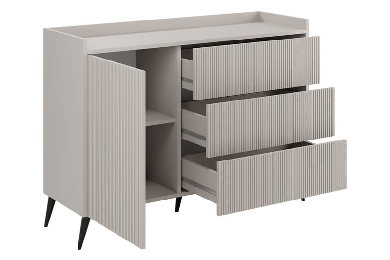 Chiku Möbelset För Vardagsrum - Beige - Möbler - Möbelset - Möbelset för vardagsrum