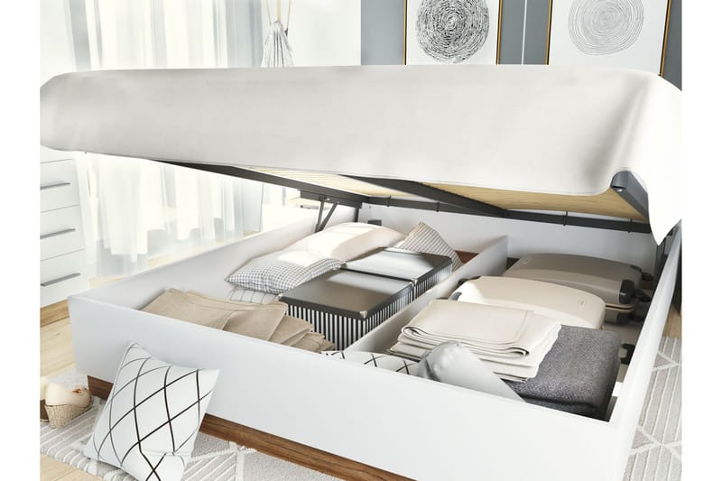 Dentrona Möbelset För Sovrum - Vit/Beige - Möbler - Möbelset - Möbelset för sovrum