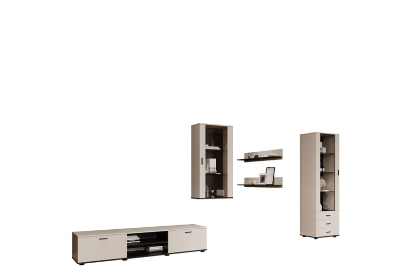 Lyrosen Möbelset För Vardagsrum - Beige - Möbler - Möbelset - Möbelset för vardagsrum