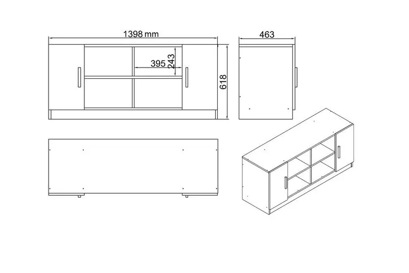 Benich Möbelset Kontor - Vit - Möbler - Möbelset - Möbelset för kontor