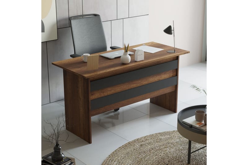 Romala Möbelset Kontor - Teak/Antracit - Möbler - Möbelset - Möbelset för kontor