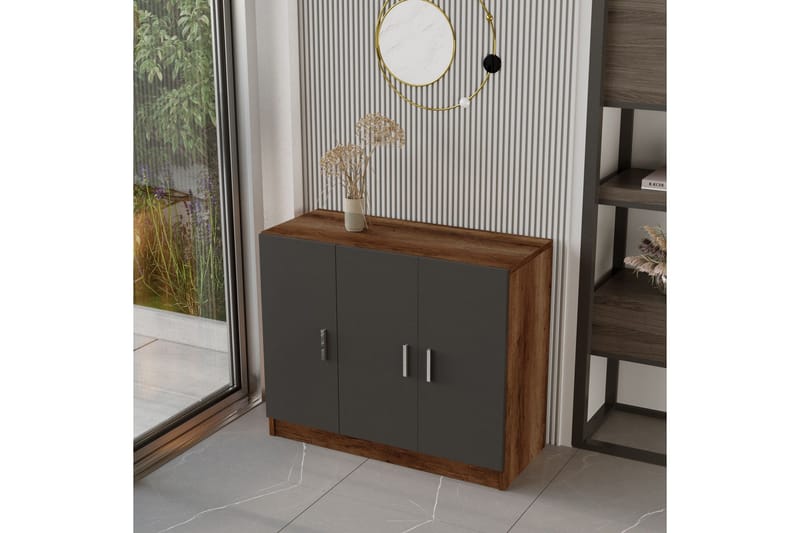 Romala Möbelset Kontor - Teak/Antracit - Möbler - Möbelset - Möbelset för kontor