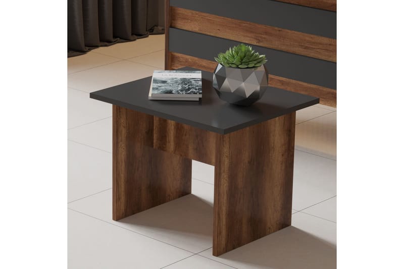 Valladbla Möbelset Kontor - Teak/Antracit - Möbler - Möbelset - Möbelset för kontor