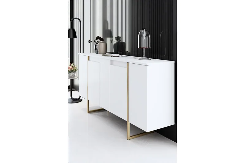 Luxe Möbelset För Vardagsrum - Vit - Möbler - Möbelset - Möbelset för vardagsrum