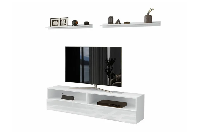 Summerville Möbelset För Vardagsrum White - Möbler - Möbelset - Möbelset för vardagsrum