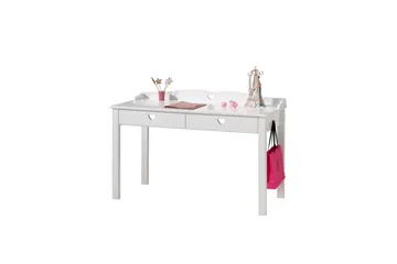 Säng med sängbord, garderob, skrivbord Amori Vit 3-dörrar - 3-dörrar - Möbler - Möbelset - Möbelset för sovrum