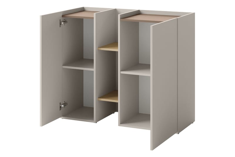 Sigmana Möbelset För Sovrum - Ljusgrå/Beige - Möbler - Möbelset - Möbelset för sovrum