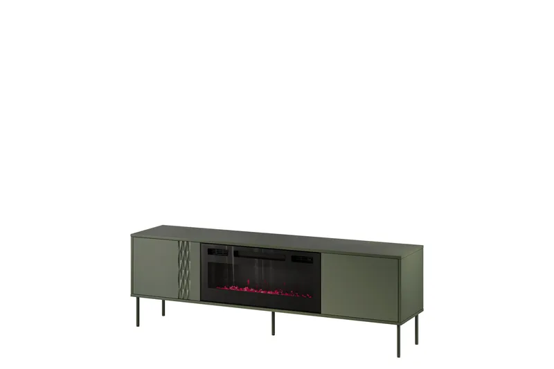 Akiko Tv-bänk 180 cm - Grön - Möbler - Tv möbel & mediamöbel - TV bänk & mediabänk
