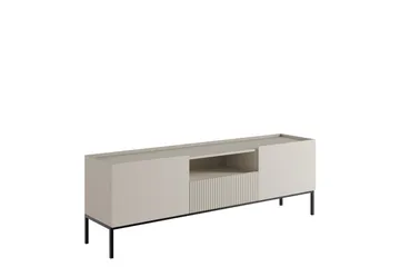 Amelus Golvstående Tv-bänk 180 cm med Förvaring i Målat Trä - Beige - Möbler - Tv möbel & mediamöbel - TV bänk & mediabänk