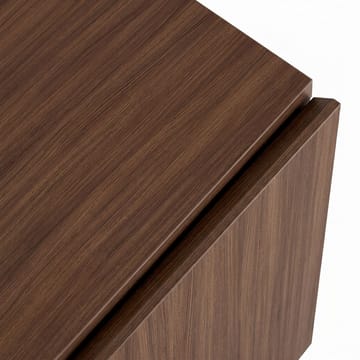 Arvold TV-bänk 160x50x35 cm - Milano Walnut och svart - Möbler - Tv möbel & mediamöbel - TV bänk & mediabänk