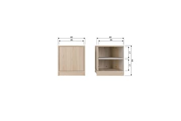 Basmodul Modulär - 44x40x40 cm - Förvaring - Skåp - Förvaringsskåp