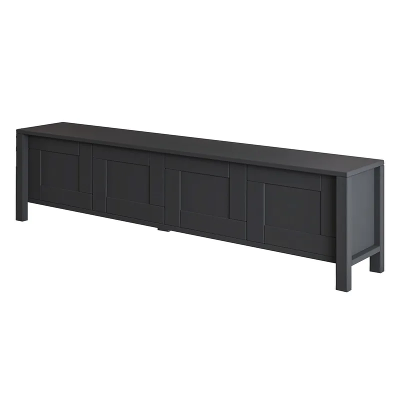 Belor TV-bänk 160x45x35 cm - Antracit - Möbler - Tv möbel & mediamöbel - TV bänk & mediabänk