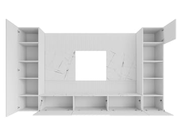 Bernice Tv-skåp 260 cm - brun - Möbler - Tv möbel & mediamöbel - TV-möbelset