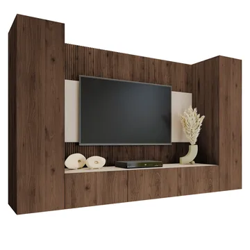 Bernice Tv-skåp 260 cm - brun - Möbler - Tv möbel & mediamöbel - TV-möbelset