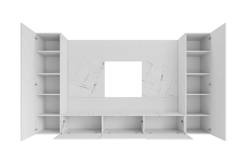 Bernice Tv-skåp 260x38 cm - Beige - Möbler - Tv möbel & mediamöbel - TV-möbelset