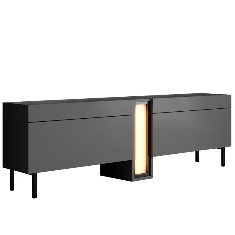 Berriaren TV-bänk 180 cm - Antracit - Möbler - Tv möbel & mediamöbel - TV bänk & mediabänk