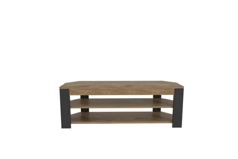 Bralyn Tv-bänk 120 cm, Ek/Antracit