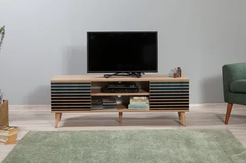 Brokind TV-Bänk 140 cm - Brun - Möbler - Tv möbel & mediamöbel - TV bänk & mediabänk