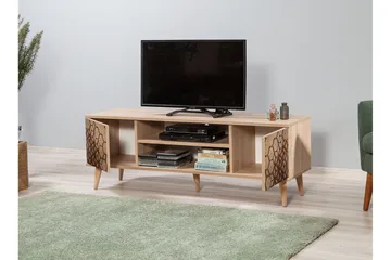 Brokind TV-Bänk 140 cm - Brun - M öbler - Tv möbel & mediamöbel - TV bänk & mediabänk