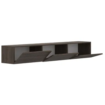 Bruveri TV-bänk 180x28,6x31,4 cm - Valnöt - Möbler - Tv möbel & mediamöbel - TV bänk & mediabänk