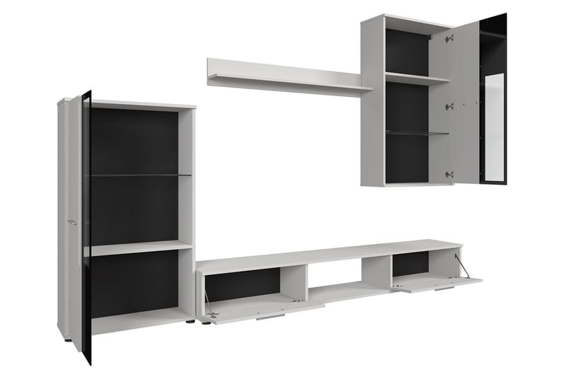 Bunta Tv-möbelset 235x40 cm - Vit - Möbler - Tv möbel & mediamöbel - TV-möbelset