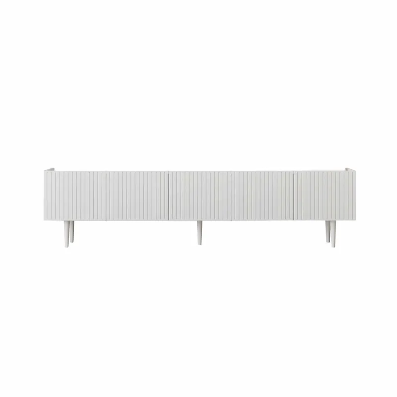 Capella TV-bänk 180x50x29 cm - Vit - Möbler - Tv möbel & mediamöbel - TV bänk & mediabänk