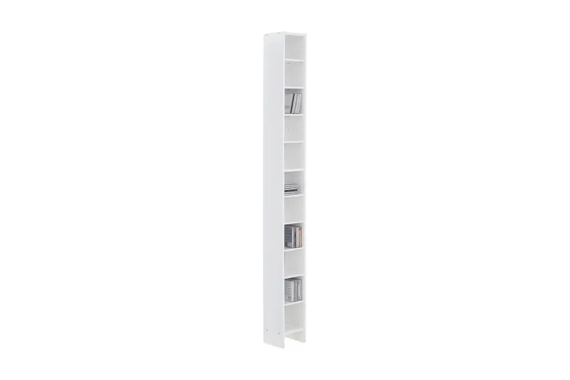 Harada CD-hylla 20 cm - Vit - Möbler - Tv möbel & mediamöbel - CD-hylla & DVD-hylla
