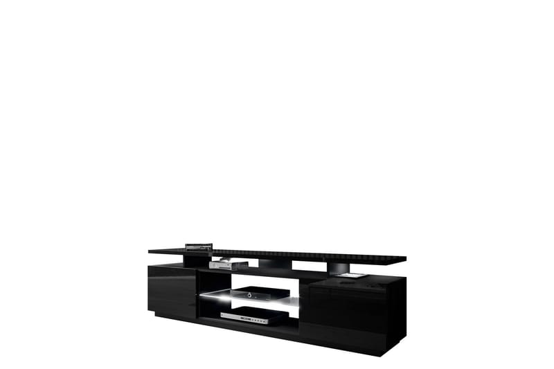Ceasar Tv-bänk 180 cm - Svart - Möbler - Tv möbel & mediamöbel - TV bänk & mediabänk