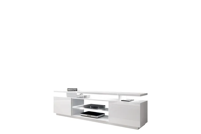 Ceasar Tv-bänk 180 cm - Vit - Möbler - Tv möbel & mediamöbel - TV bänk & mediabänk