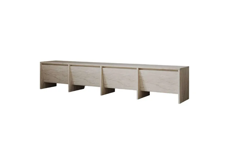 Crala Tv-bänk 180 cm, Travertine