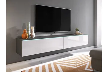 Cuguen Tv-skåp 180 cm - Vit - Möbler - Tv möbel & mediamöbel - TV bänk & mediabänk