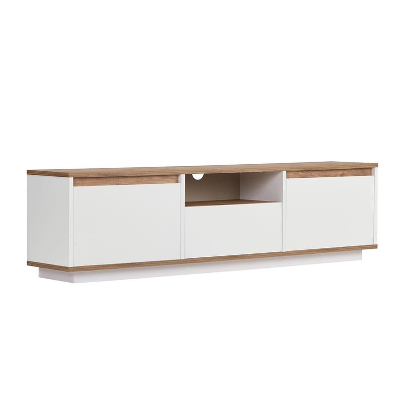 Domar Tv-bänk 160 cm - Atlantic pine, vit - Möbler - Tv möbel & mediamöbel - TV bänk & mediabänk