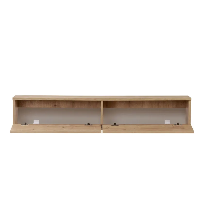 Dovren TV-bänk 160x25x25 cm, Sapphire Oak