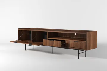 Dravo Tv-Bänk 200 cm - Warmia valnöt - Möbler - Tv möbel & mediamöbel - TV bänk & mediabänk